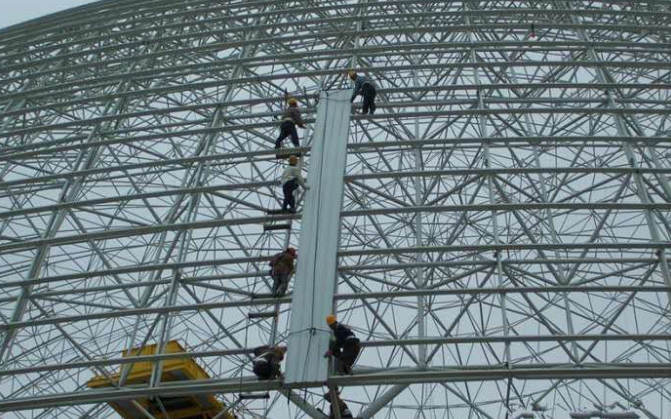 甘肃网架装配好以后应当留神哪八项验收事件